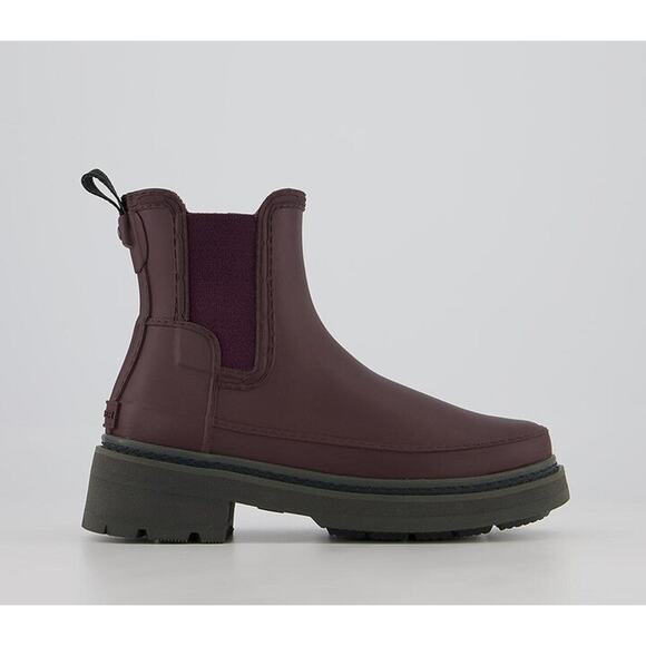 Hunter Refined Stitch Chelsea Wellies Boots - US 7/EU 38 - Picture 2 of 8